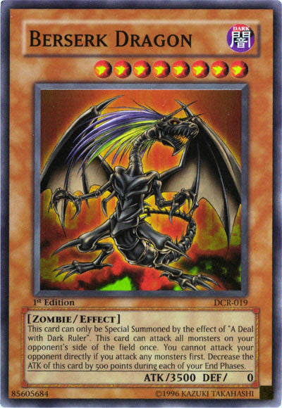 Berserk Dragon [DCR-019] Super Rare | Good Games Morley