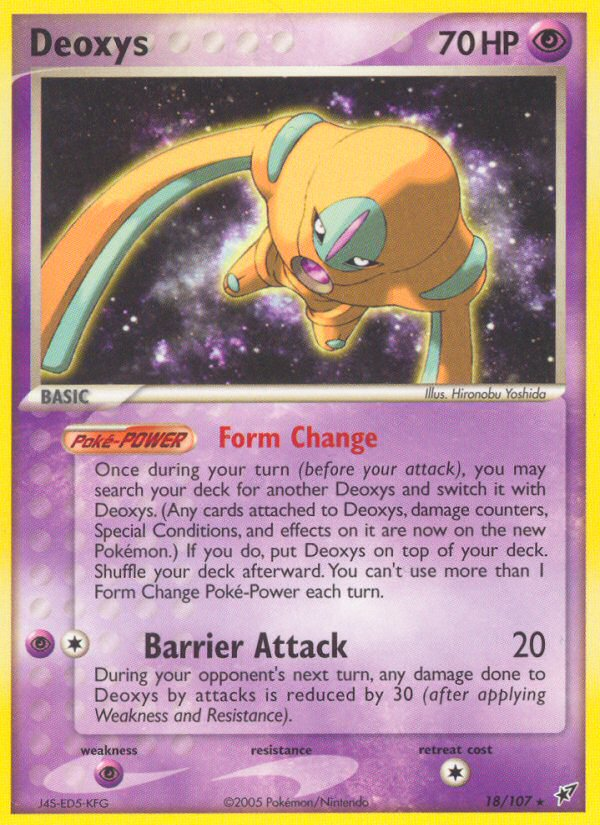 Deoxys (18/107) [EX: Deoxys] | Good Games Morley