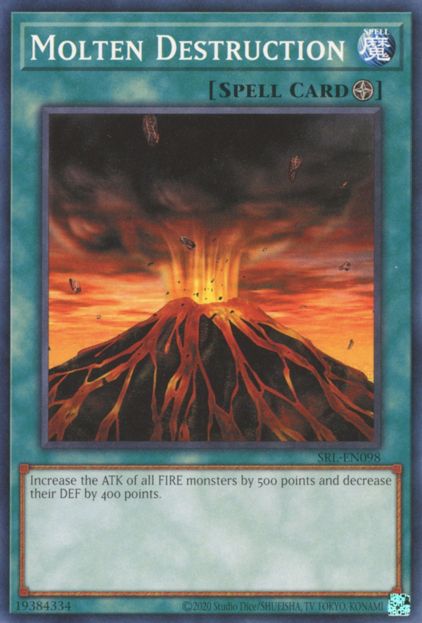 Molten Destruction [SRL-EN098] Short Print | Good Games Morley