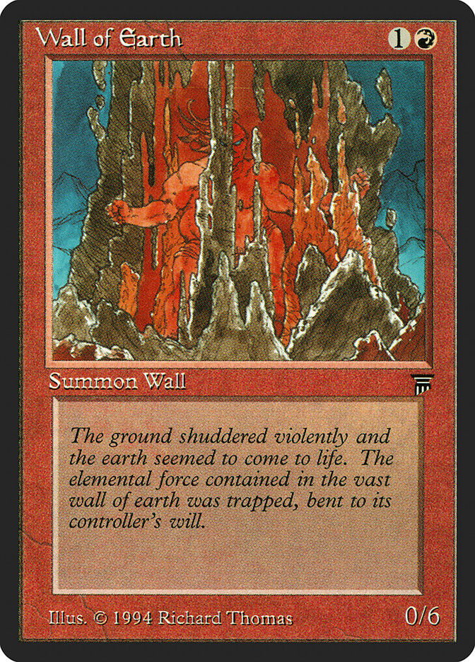 Wall of Earth [Legends] | Good Games Morley