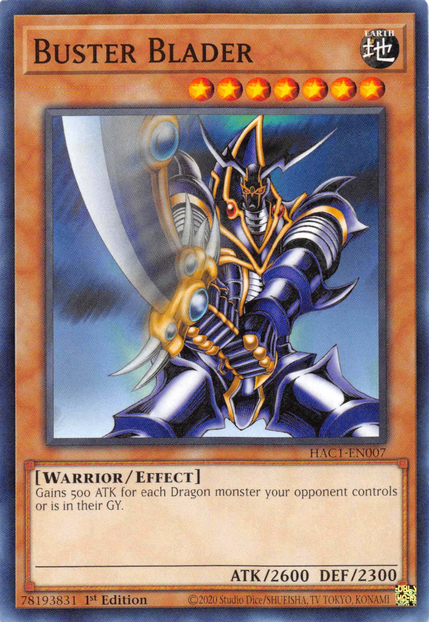 Buster Blader [HAC1-EN007] Common | Good Games Morley