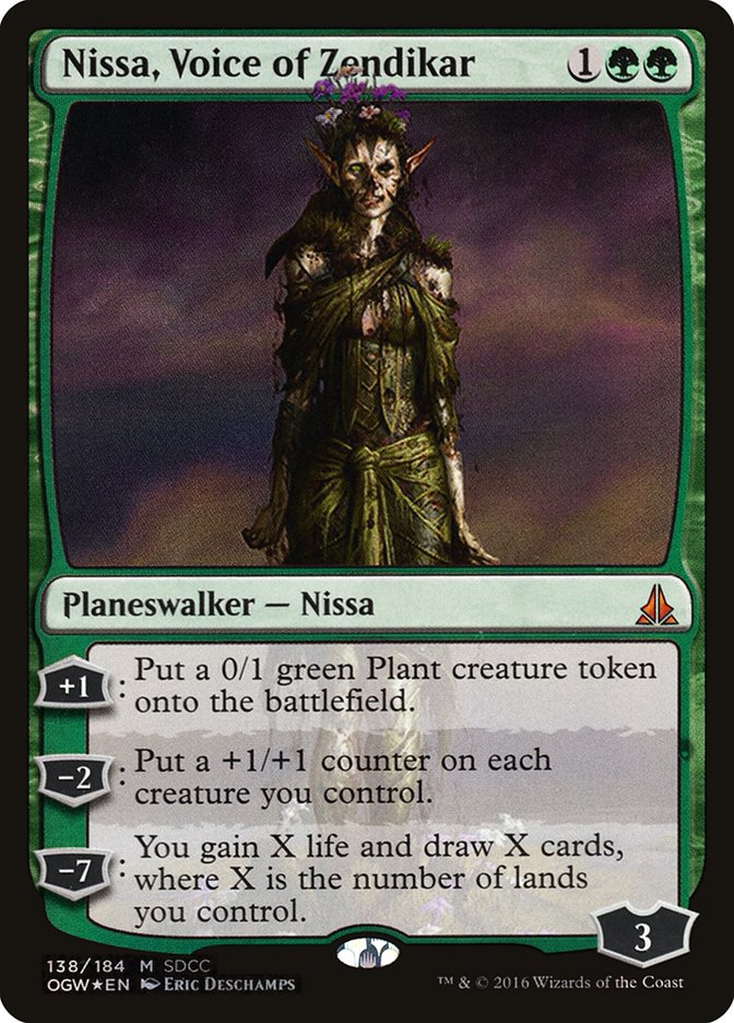 Nissa, Voice of Zendikar [San Diego Comic-Con 2016] | Good Games Morley