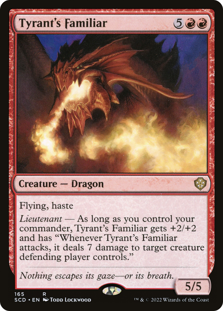 Tyrant's Familiar [Starter Commander Decks] | Good Games Morley