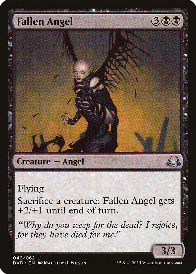 Fallen Angel (Divine vs. Demonic) [Duel Decks Anthology] | Good Games Morley