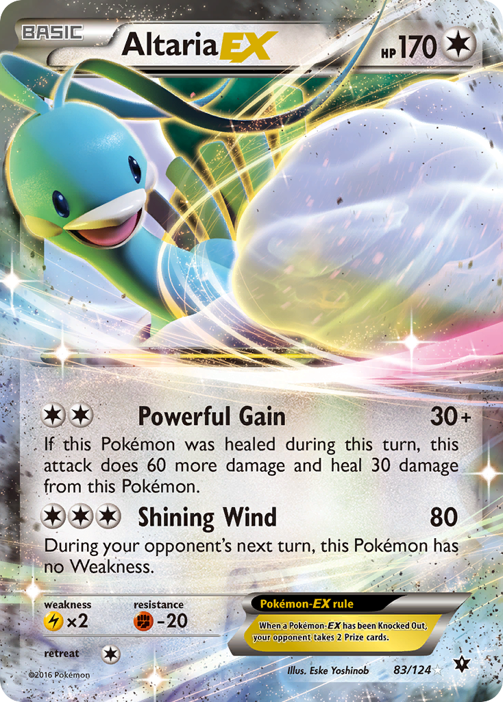 Altaria EX (83/124) [XY: Fates Collide] | Good Games Morley