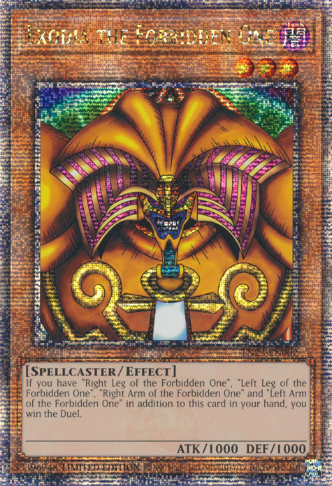 Exodia the Forbidden One [TN23-EN002] Quarter Century Secret Rare | Good Games Morley