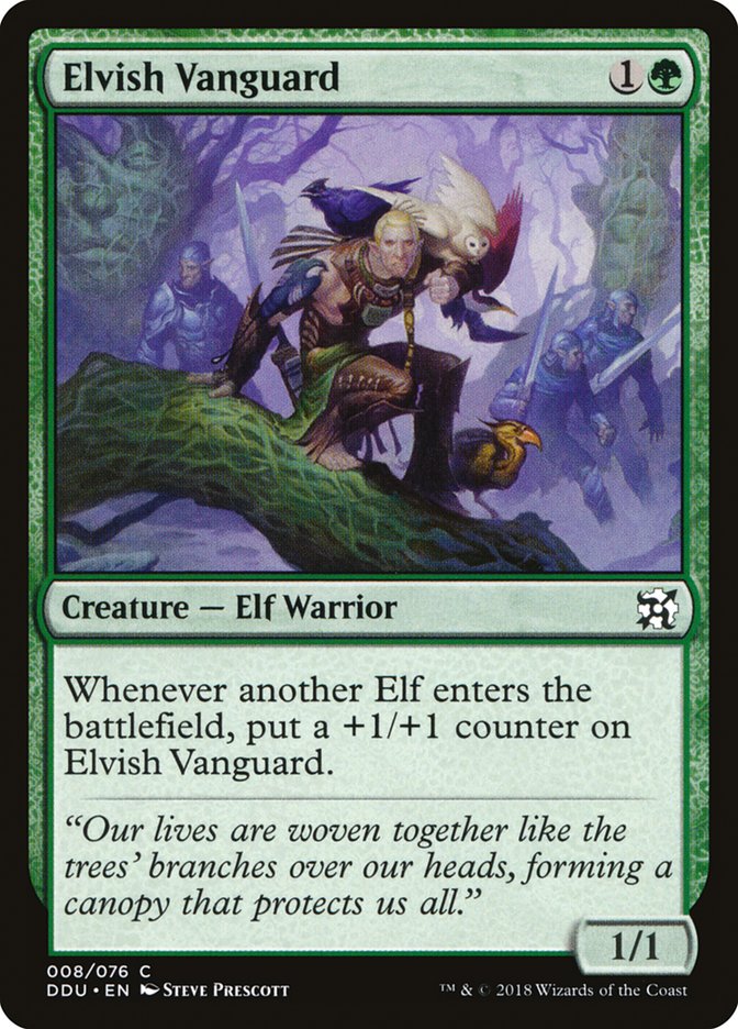 Elvish Vanguard [Duel Decks: Elves vs. Inventors] | Good Games Morley