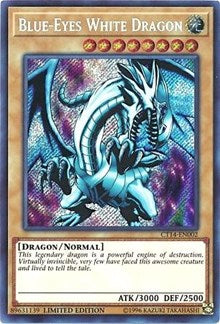 Blue-Eyes White Dragon [CT14-EN002] Secret Rare | Good Games Morley