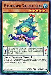 Performapal Sellshell Crab [MP17-EN002] Common | Good Games Morley