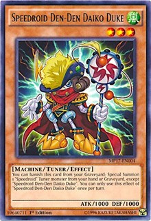 Speedroid Den-Den Daiko Duke [MP17-EN004] Rare | Good Games Morley
