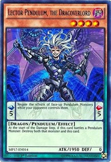 Lector Pendulum, the Dracoverlord [MP17-EN014] Ultra Rare | Good Games Morley