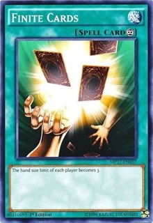 Finite Cards [MP17-EN037] Common | Good Games Morley