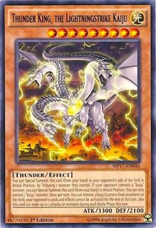 Thunder King, the Lightningstrike Kaiju [MP17-EN046] Rare | Good Games Morley