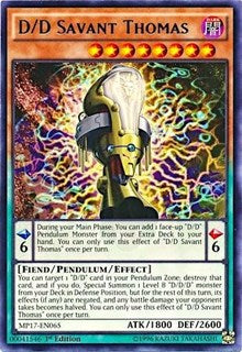 D/D Savant Thomas [MP17-EN065] Rare | Good Games Morley