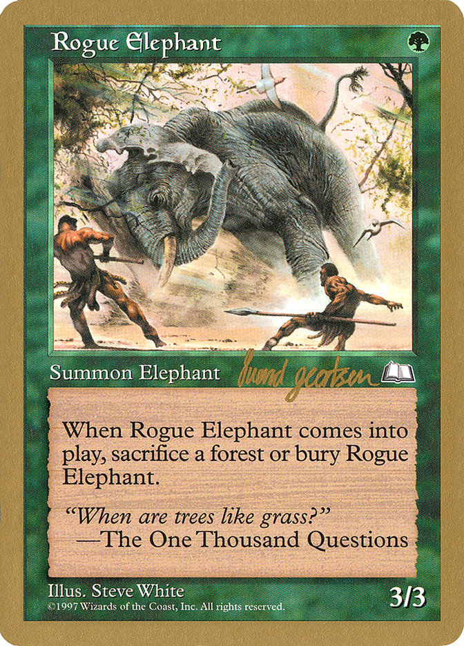 Rogue Elephant (Svend Geertsen) [World Championship Decks 1997] | Good Games Morley