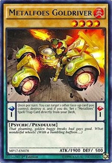 Metalfoes Goldriver [MP17-EN078] Rare | Good Games Morley