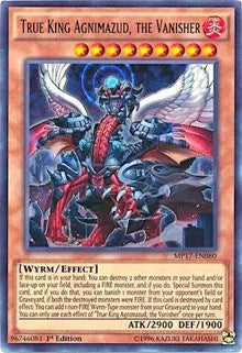 True King Agnimazud, the Vanisher [MP17-EN080] Ultra Rare | Good Games Morley