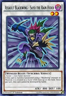 Assault Blackwing - Sayo the Rain Hider [MP17-EN095] Rare | Good Games Morley