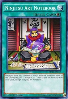 Ninjitsu Art Notebook [MP17-EN117] Common | Good Games Morley