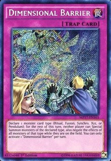 Dimensional Barrier [MP17-EN163] Secret Rare | Good Games Morley