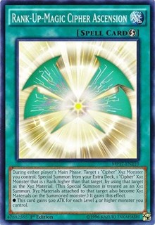 Rank-Up-Magic Cipher Ascension [MP17-EN210] Common | Good Games Morley