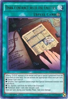 Dark Contract with the Entities [MP17-EN239] Ultra Rare | Good Games Morley