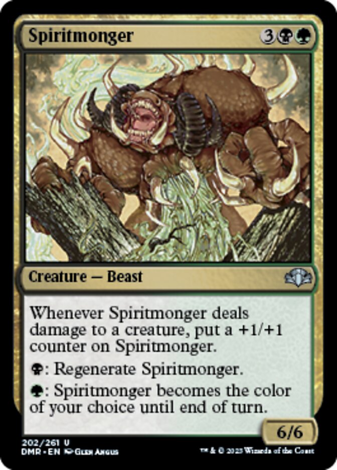 Spiritmonger [Dominaria Remastered] | Good Games Morley