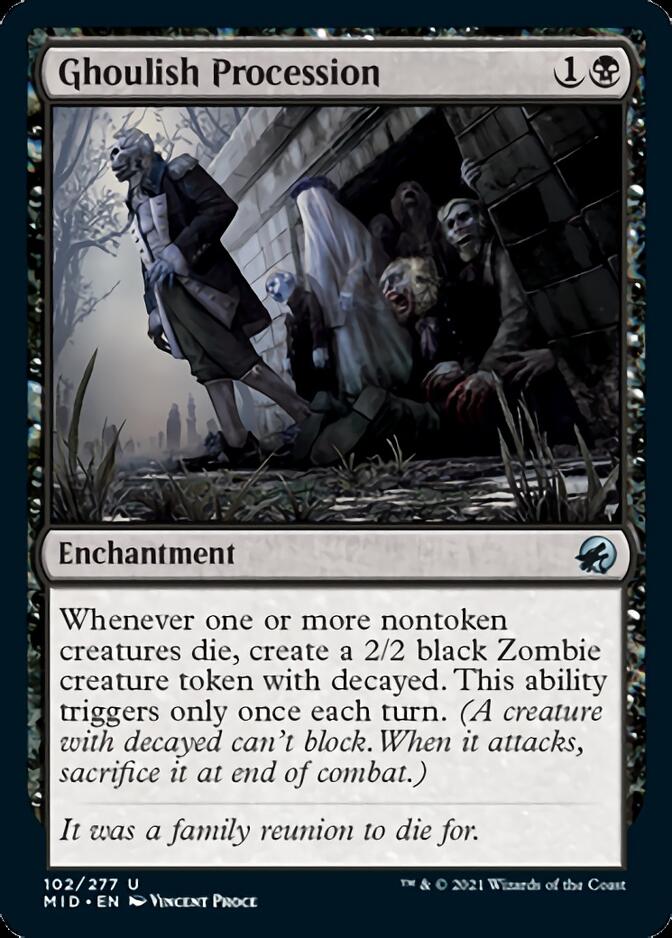 Ghoulish Procession [Innistrad: Midnight Hunt] | Good Games Morley