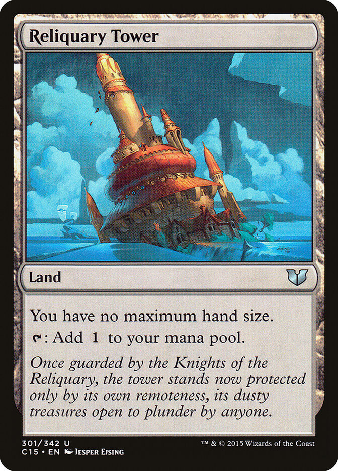 Reliquary Tower [Commander 2015] | Good Games Morley