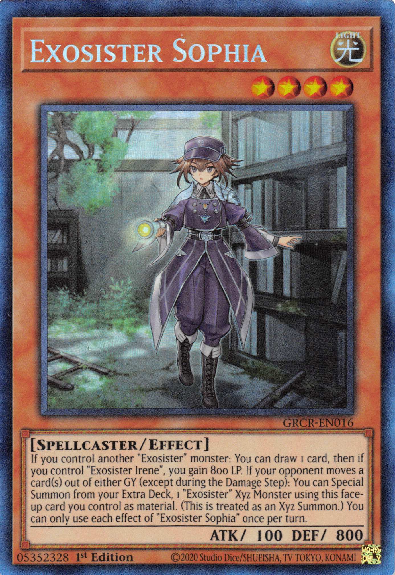Exosister Sophia [GRCR-EN016] Collector's Rare | Good Games Morley