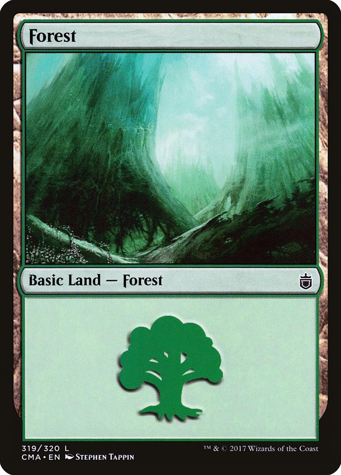Forest (319) [Commander Anthology] | Good Games Morley