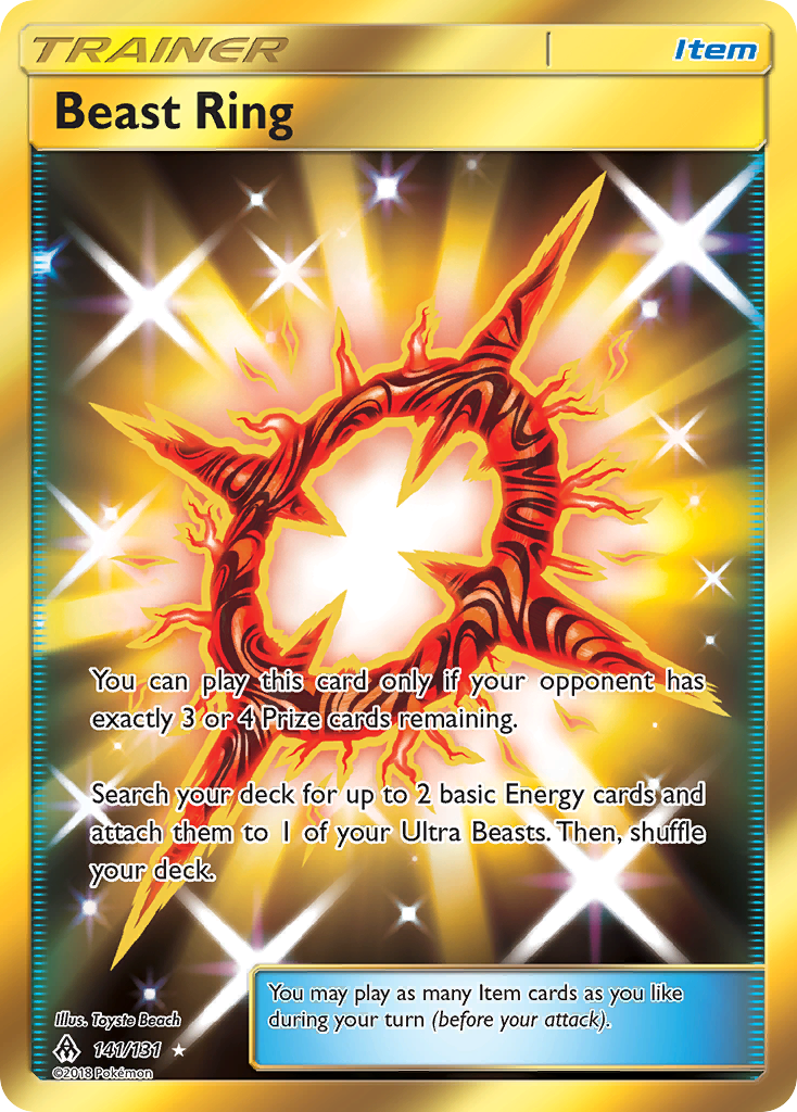 Beast Ring (141/131) [Sun & Moon: Forbidden Light] | Good Games Morley