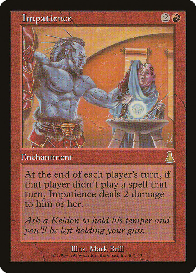 Impatience [Urza's Destiny] | Good Games Morley
