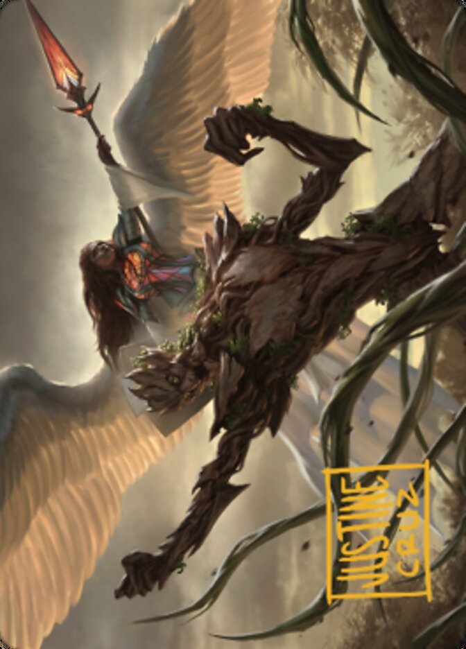 Strength of the Coalition Art Card (Gold-Stamped Signature) [Dominaria United Art Series] | Good Games Morley