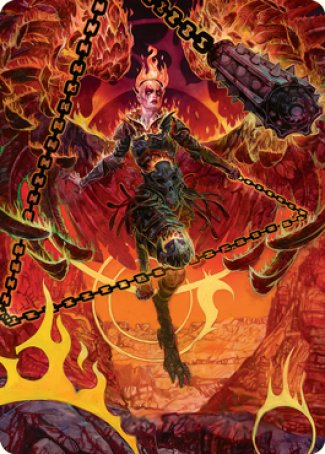 Zariel, Archduke of Avernus Art Card [Dungeons & Dragons: Adventures in the Forgotten Realms Art Series] | Good Games Morley