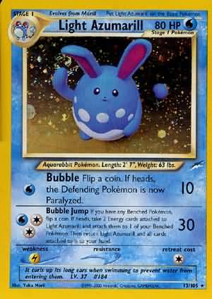 Light Azumarill (13/105) [Neo Destiny Unlimited] | Good Games Morley