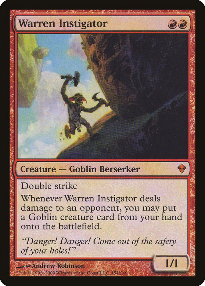 Warren Instigator [Zendikar] | Good Games Morley
