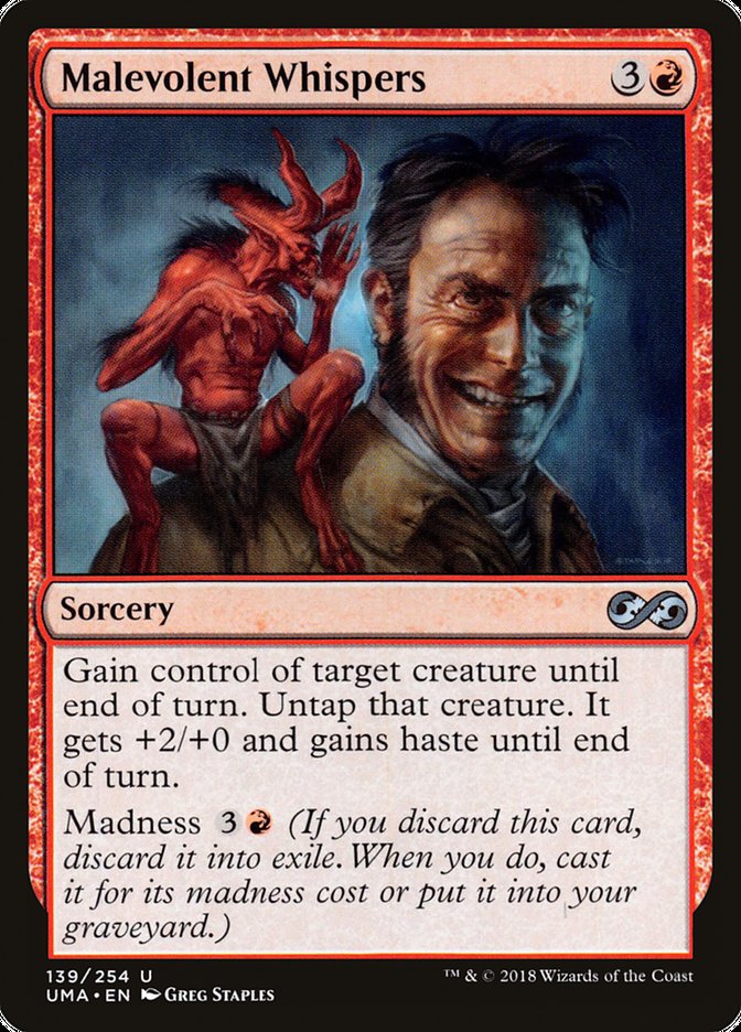 Malevolent Whispers [Ultimate Masters] | Good Games Morley