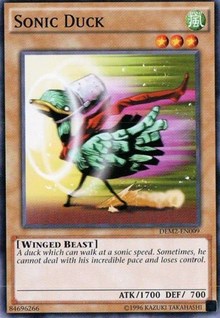 Sonic Duck [DEM2-EN009] Common | Good Games Morley