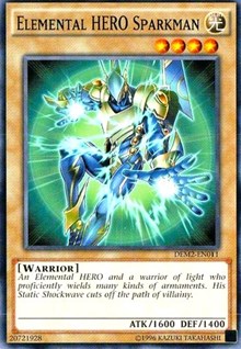Elemental HERO Sparkman [DEM2-EN011] Common | Good Games Morley