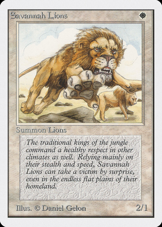 Savannah Lions [Unlimited Edition] | Good Games Morley