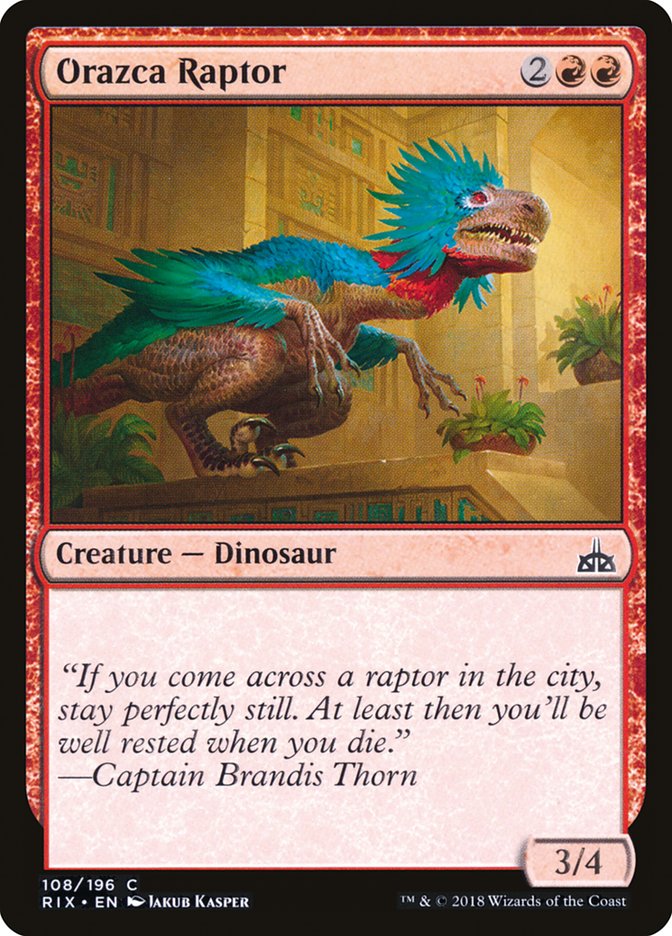 Orazca Raptor [Rivals of Ixalan] | Good Games Morley