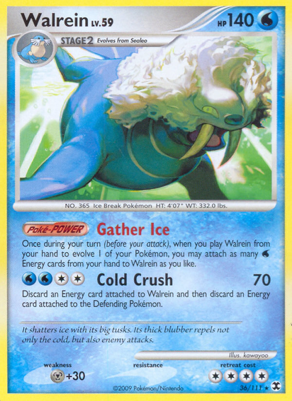 Walrein (36/111) [Platinum: Rising Rivals] | Good Games Morley