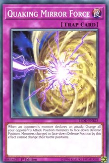 Quaking Mirror Force [LEDD-ENB23] Common | Good Games Morley