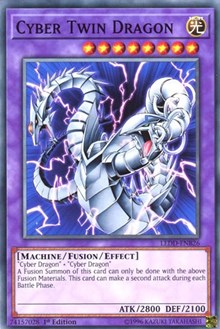 Cyber Twin Dragon [LEDD-ENB26] Common | Good Games Morley