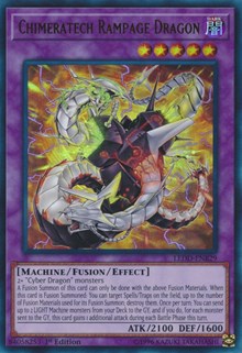 Chimeratech Rampage Dragon (UR) [LEDD-ENB29] Ultra Rare | Good Games Morley