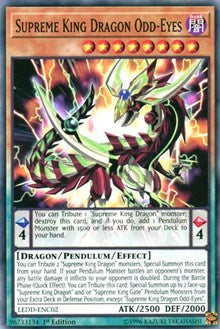 Supreme King Dragon Odd-Eyes [LEDD-ENC02] Common | Good Games Morley