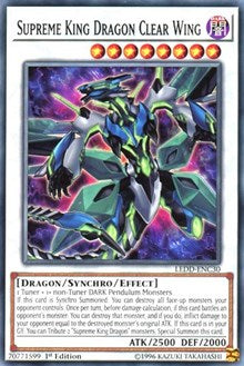 Supreme King Dragon Clear Wing [LEDD-ENC30] Common | Good Games Morley