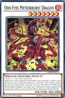 Odd-Eyes Meteorburst Dragon [LEDD-ENC31] Common | Good Games Morley