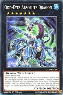 Odd-Eyes Absolute Dragon [LEDD-ENC34] Common | Good Games Morley